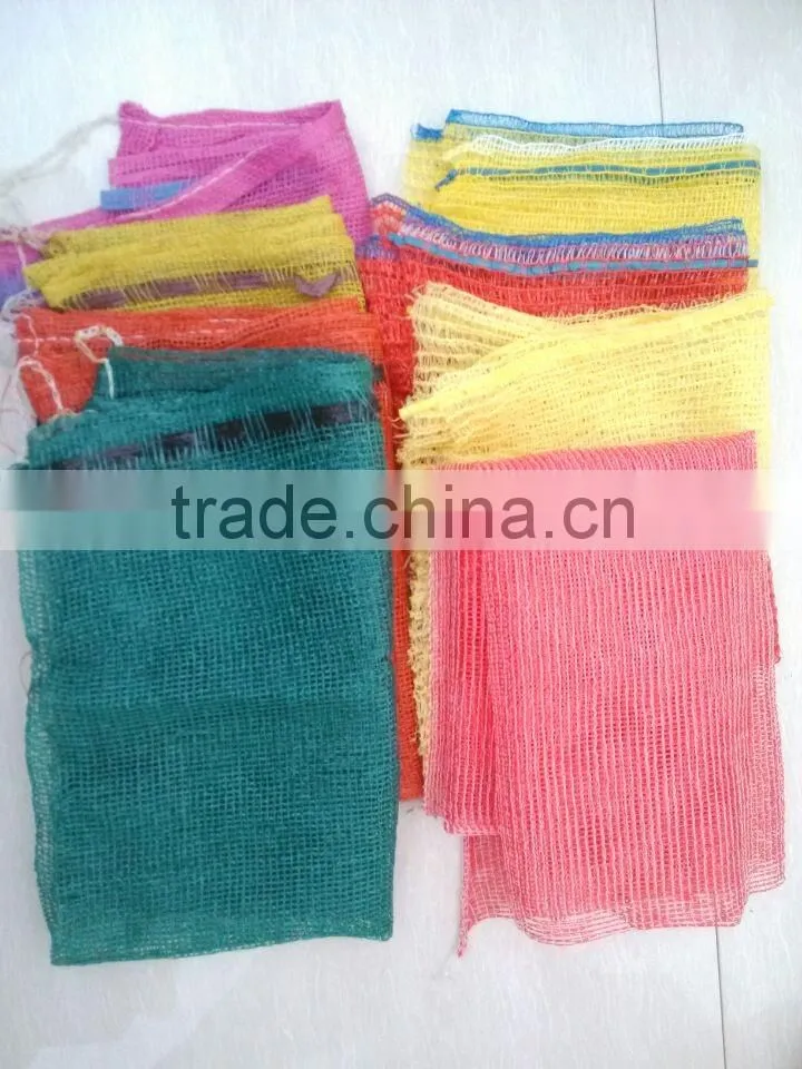 pp mesh bags for organize fruit and vegetables packing bags