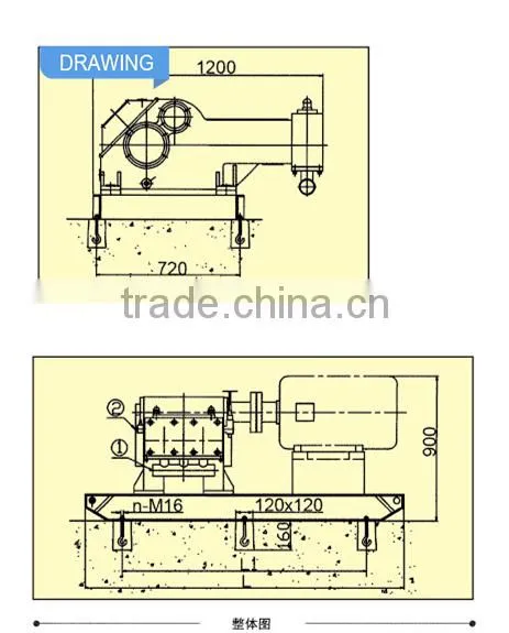 High Pressure Water machine for cleaning or transportation