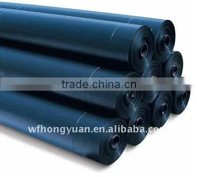 China manufacturer ldpe geomembrane waterproof membrane/waterproof material