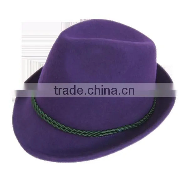 Wool felt trilby hat Children Hats