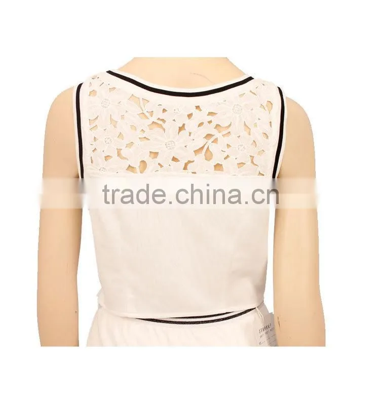 2016 new fashion elegant sleeveless ladies formal suits