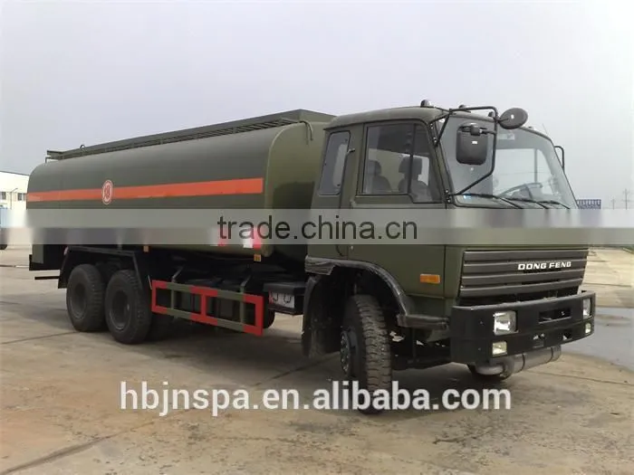 NEW product Dongfeng 6*4 military oil delivery trucks for sale