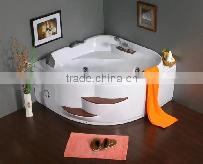China bathtub manufacturer air bubble massager, modern acrylic freestanding bath, air jet pool