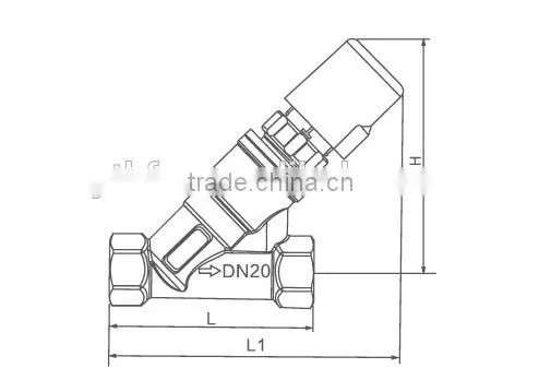 TKFM two way HVAC medium tempressure electric control forged brass ball valve DN15 DN20 DN25