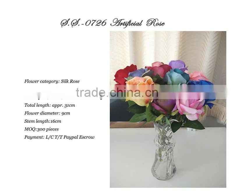 Factory directly wholesale price single red rose