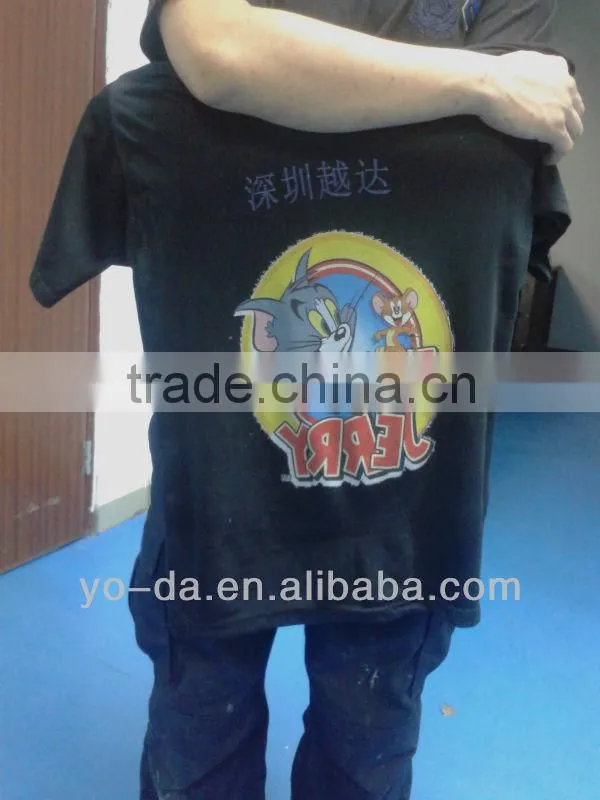 new technology for black t-shirt printer with high quality