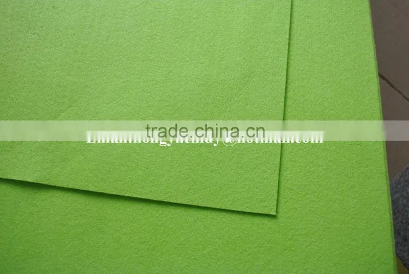 Green color needle punched nonwoven fabric super water absorbent floor mop cloth