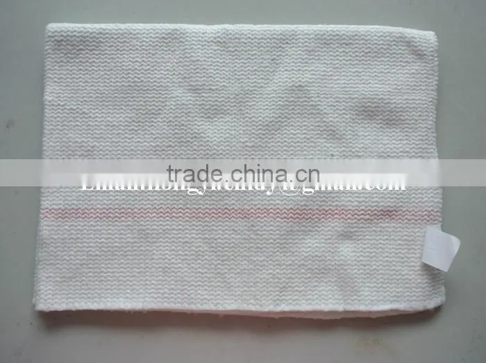 Stitch bonded nonwoven 100%recycled cotton floor mop cloth