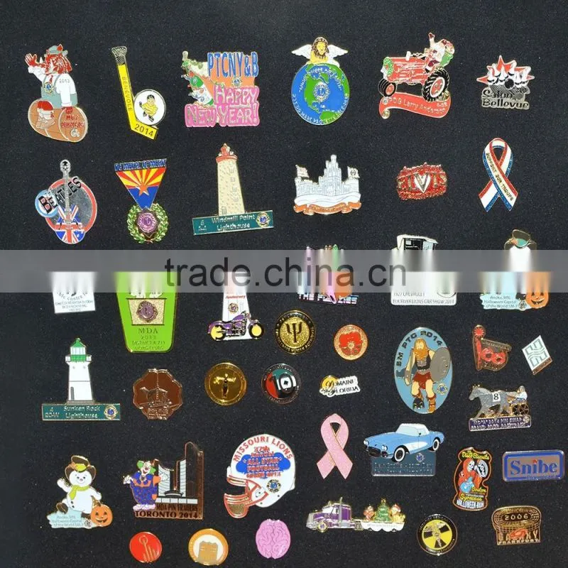 High quality gold metal pin for sale