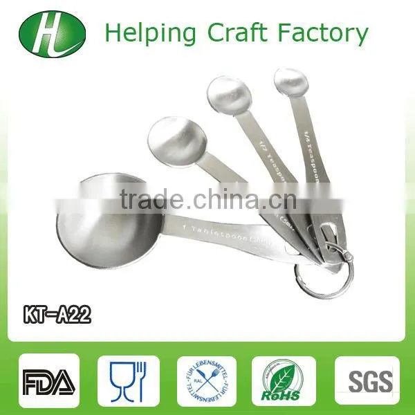 5pcs stainless steel measuring spoons