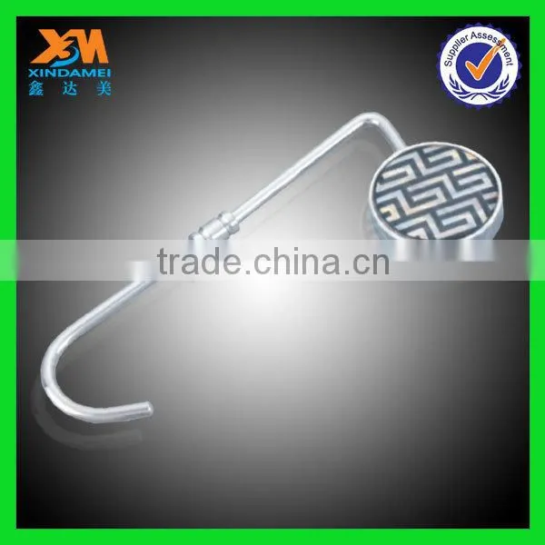 latest design small zinc alloy customized metal rainbow loom hook (xdm-h006)