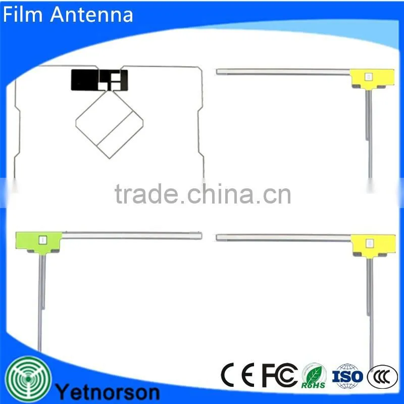 Compatible Japanese automobile DVBT/ISDBT/GPS thin film antenna