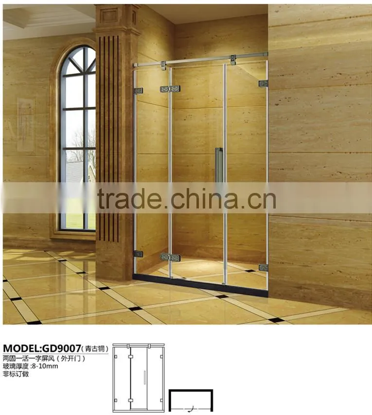 shower screen pivot hinges door GD9007