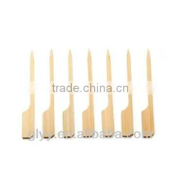 Bamboo BBQ skewers,flat bbq skewer,fiberglass stick