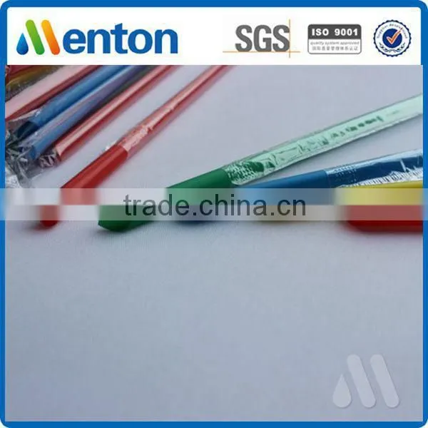 2015 new design hot sale colorful acrylic juice straw wrap film