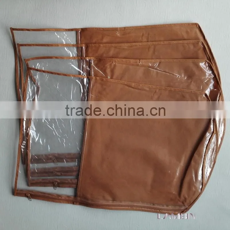 Zhejiang factory customs packaging bag for men's suit garments