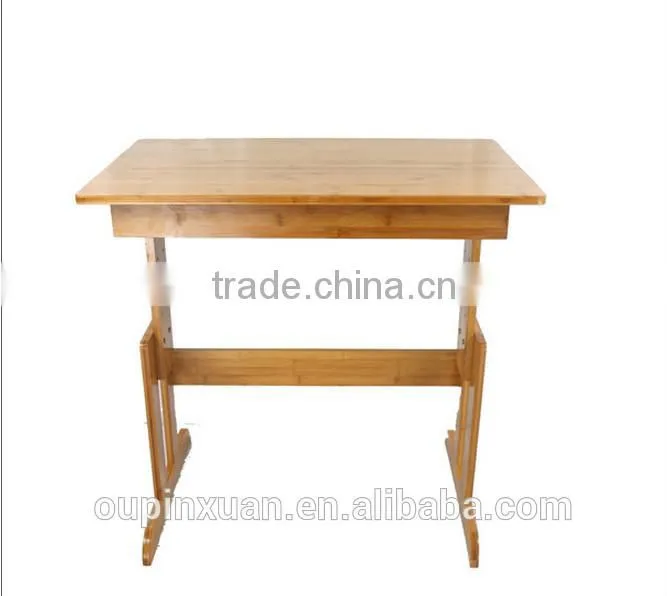 2014 newest product portable bamboo laptop desk ,Stretchable study table