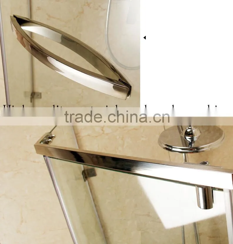 custom frameless tempered glass shower rooms