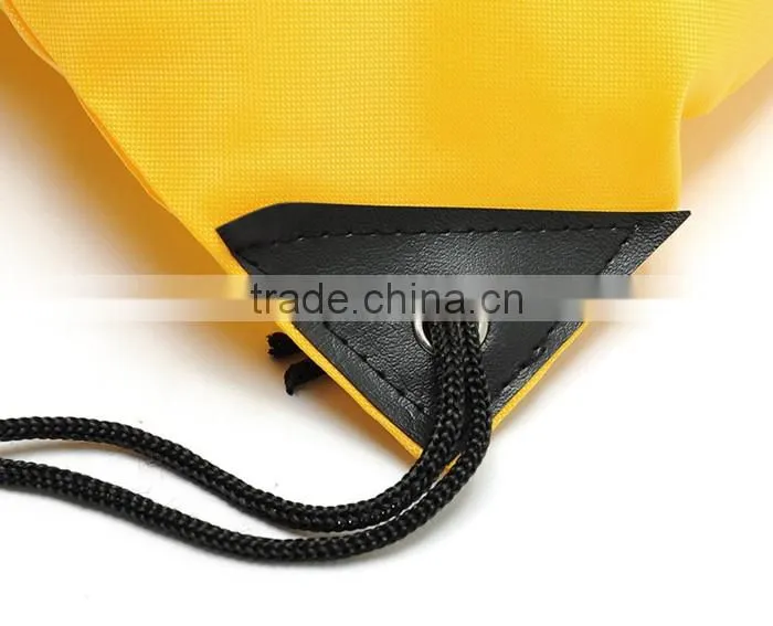 Polyester drawstring shopping shoe bag for wholesale