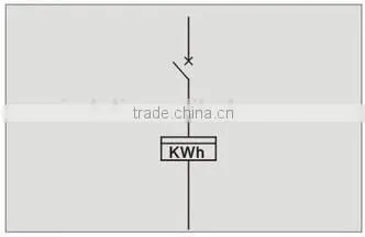 SMC/DMC glass steel watt-meter box electrical distribution box