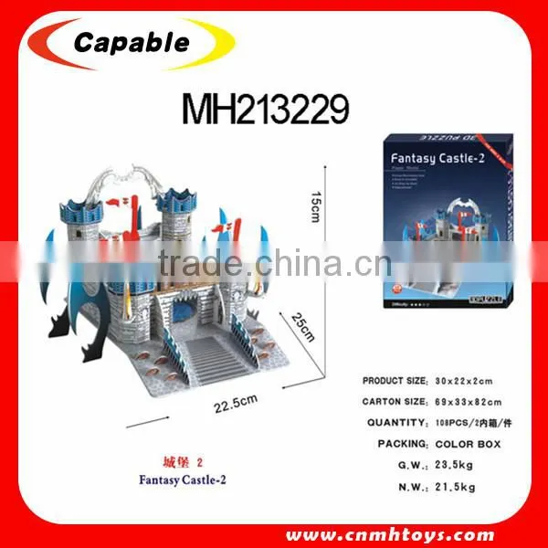 Wholesale Funny plastic model Ship DIY 3d model puzzle for kids