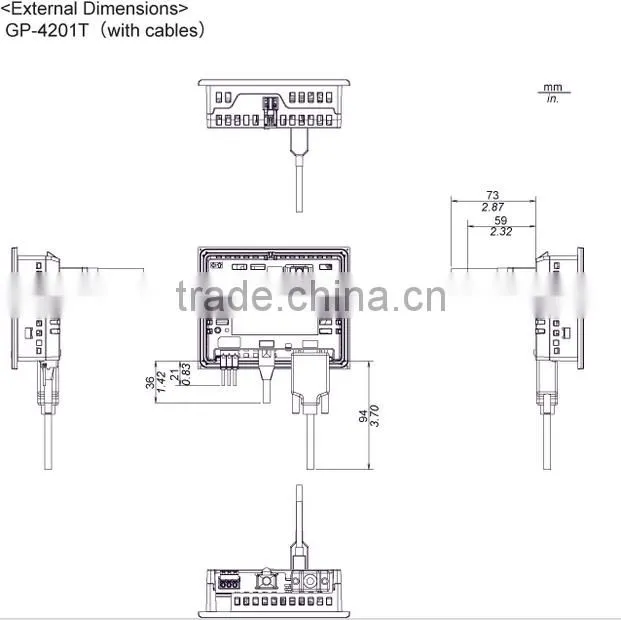 PFXGP4201TAD PROFACE hmi GP-4201T