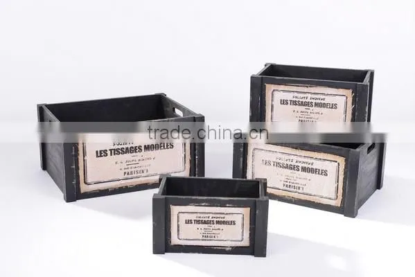 Custom Packaging Storage Wooden Box