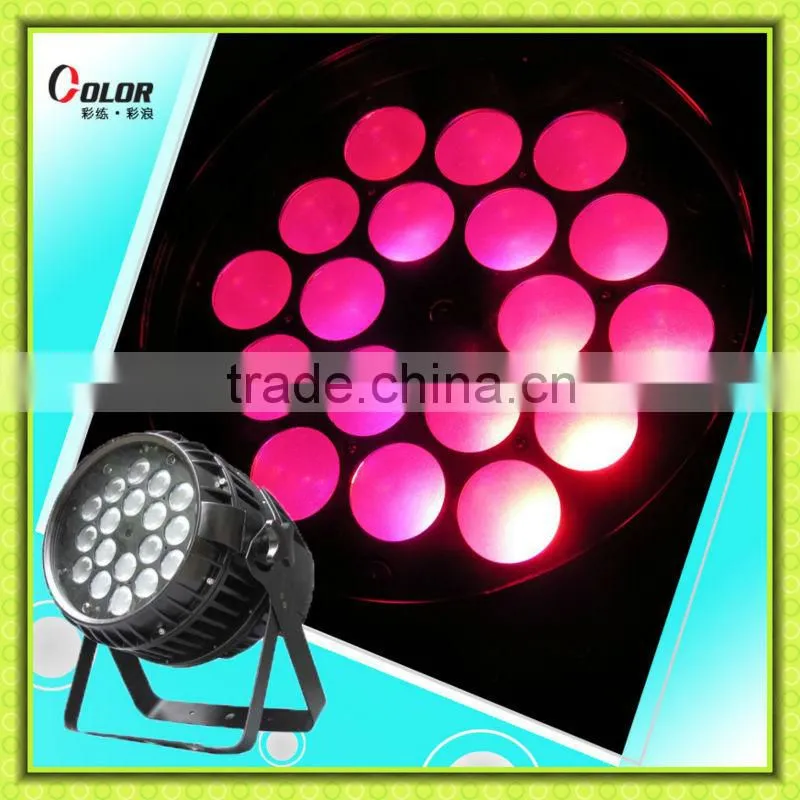 uv led par 18*15w RGBWA+UV 6 in 1 led outdoor led zoom par projector