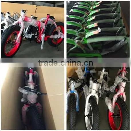 folding e bike high power 20inch fatboy e bike on sale