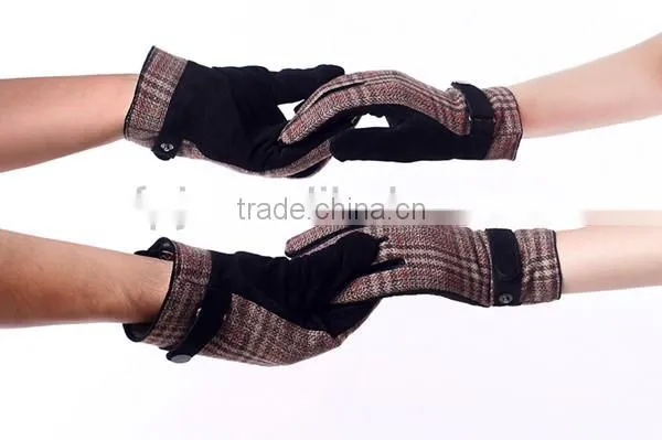 New design Classic lovers leather gloves for lovers