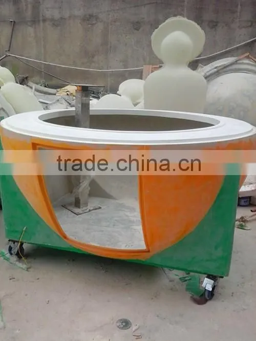 watermelon trailor purely hand made outdoor fiberglass high glossy juice bar kiosk/food kiosk/coffee kiosk design