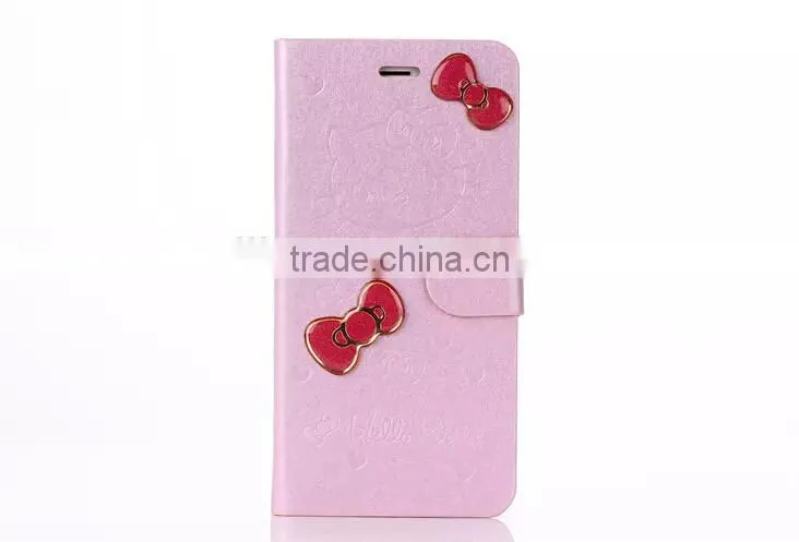 Nice Design Hello Kitty Wallet Leather Case For iPhone 5/5s