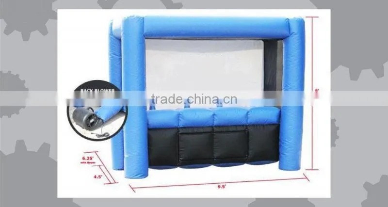 0.55mm PVC Tarpaulin Safe Inflatable Dart Board Inflatable Archery Sports Games for sale