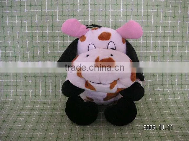 HI EN71 Cheap Custom Black Dog Plush Toys