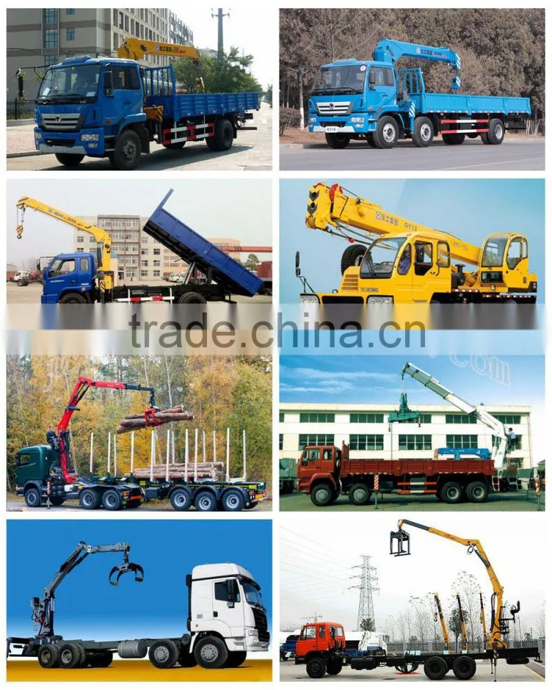 100% Original Top quality four axles High altitude lorry crane Selling price