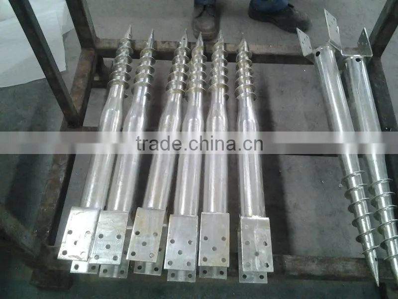 the high quality ground screw for solar installation