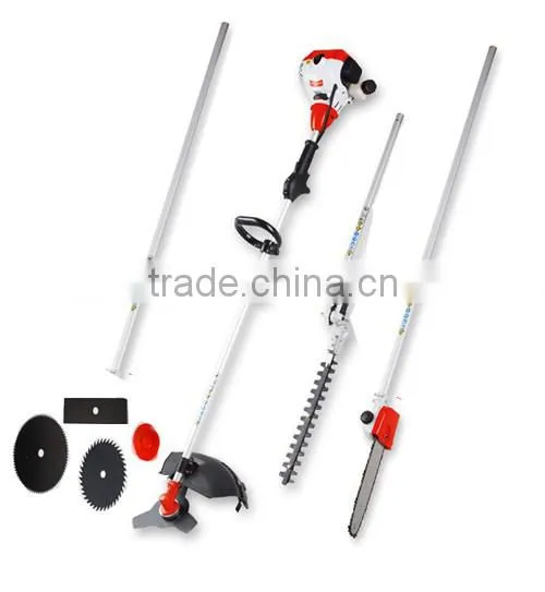 Multi Yard 4 In 1 Pole Saw Chainsaw Hedge Trimmer Line Trimmer Brush Cutter