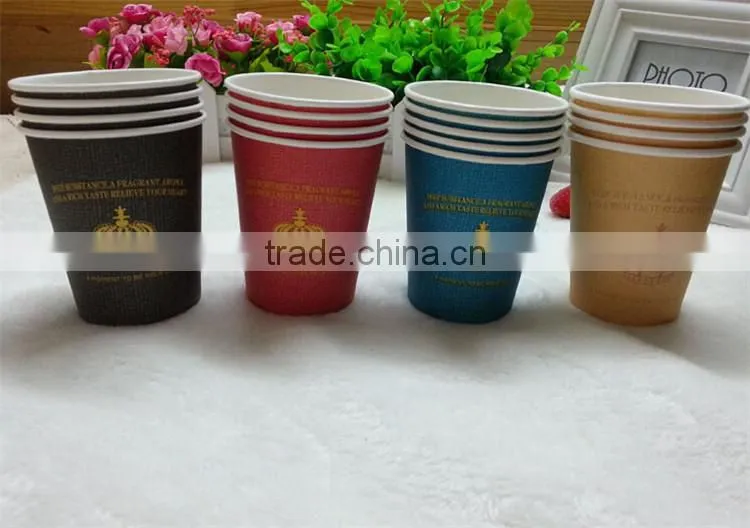 Best for hot drinking usage good and cheap popular 8oz paper cup manufacturd by factory T&L