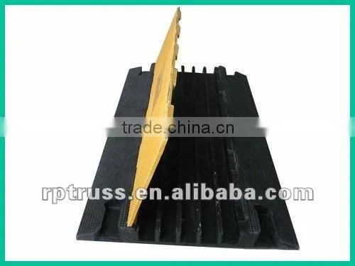 5 Channel Heavy duty Rubber Cable Protector