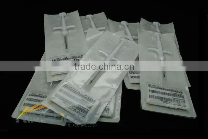 Implantable RFID Glass Tag for Animal Identification