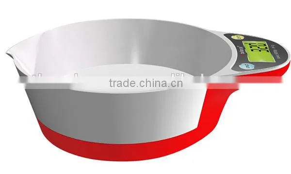 5 kg/1g LCD Digital kitchen tray scales for household