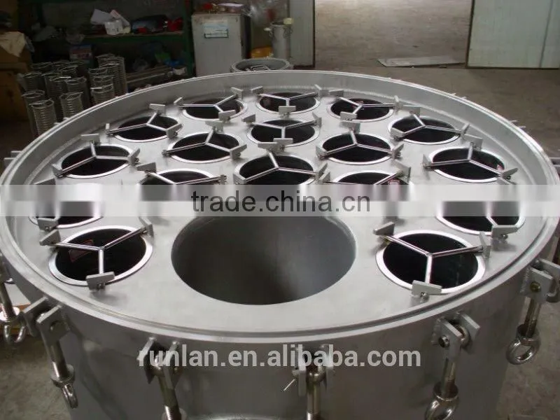 Water bag filter stainless steel bag filter