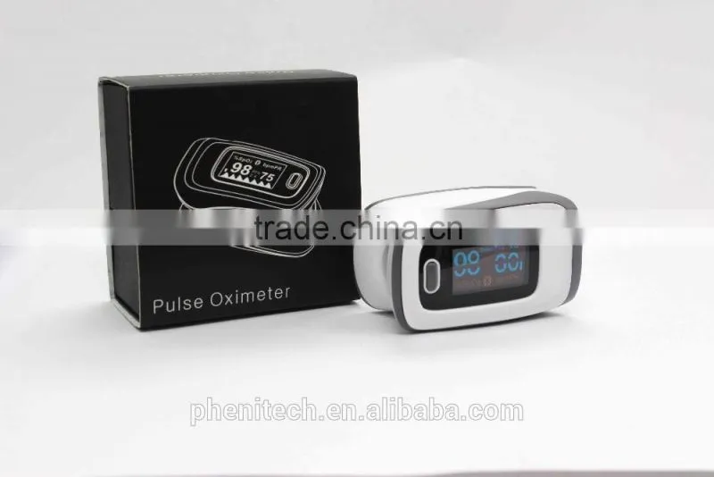 Finger pulse oximeter bluetooth fingertip pulse oximeter with FDA support