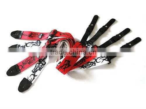 High quality security leather head guitar strap GP-06