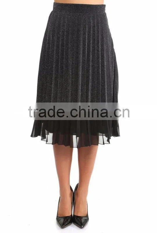 wholesale elegant pleated skirts