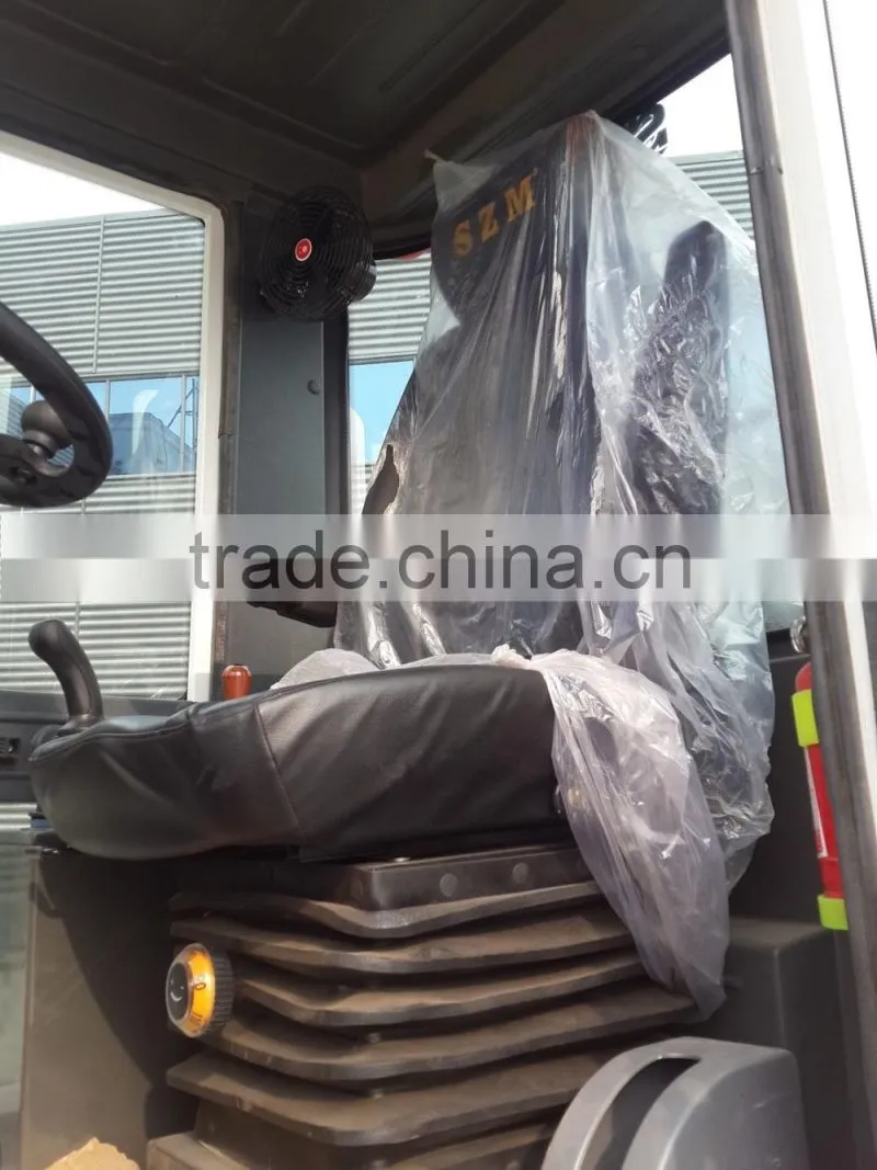 China top brand high quality rough terrain forklift truck SZM C3500 with Weichai engine