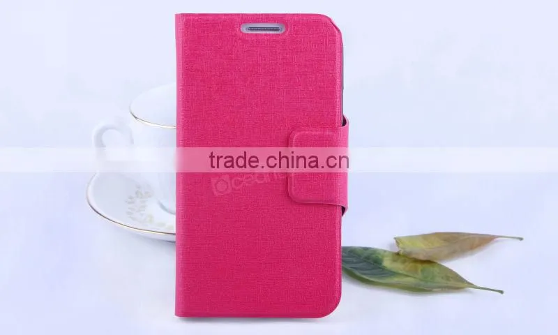 Good quality beauty leather wallet case for samsung galaxy s3 leather skin case