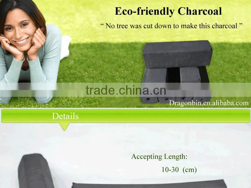 BBQ charcoal briquettes from Factory