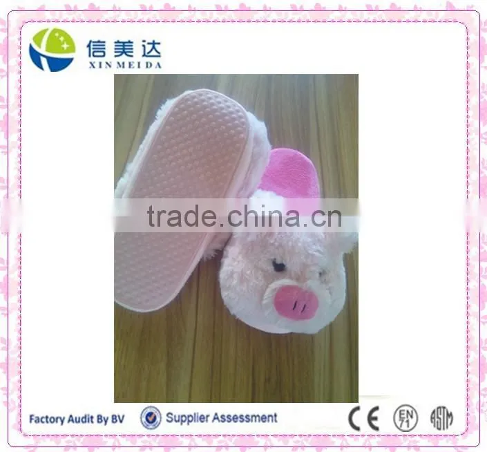 Soft ping pig animal shaped room shoes