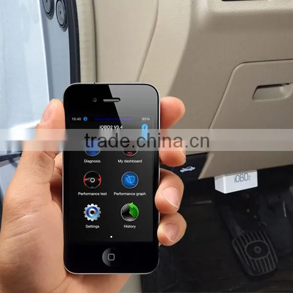 Xtool iOBD2 Sports saloon test tool